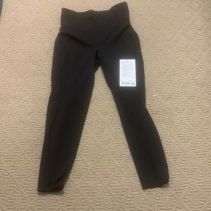 Lululemon base pace HR Crop 23” black size 6